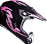 CAPACETE EBF NEW SIX MUCK PT/ROSA 58 - Imagem 1
