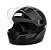 CAPACETE EBF 7 POWER PT/PRATA 58 - Imagem 1