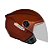 CAPACETE EBF SPARK JET SPECIAL EDITION MARROM 58 - Imagem 1