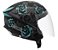 CAPACETE TORK NEW LIBERTY THREE FLOWERS AZ/PTO BRILHANTE 56 - Imagem 1