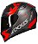 CAPACETE AXXIS EAGLE DIAGON MATT BLACK/RED 58/M - Imagem 1