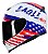 CAPACETE AXXIS EAGLE INDEPENDENCE GLOSS WHITE 60/L - Imagem 1