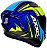 CAPACETE AXXIS DRAKEN VECTOR GLOSS BLUE/YELLOW 58/M - Imagem 3