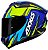 CAPACETE AXXIS DRAKEN VECTOR GLOSS BLUE/YELLOW 58/M - Imagem 1