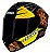 CAPACETE AXXIS DRAKEN MYSTIC GLOSS BLACK/YELLOW 58/M - Imagem 4