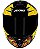 CAPACETE AXXIS DRAKEN MYSTIC GLOSS BLACK/YELLOW 58/M - Imagem 2