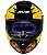 CAPACETE AXXIS DRAKEN MYSTIC GLOSS BLACK/YELLOW 58/M - Imagem 3