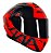 CAPACETE AXXIS DRAKEN DEKERS GLOSS RED/BLACK 56/S - Imagem 4