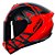 CAPACETE AXXIS DRAKEN DEKERS GLOSS RED/BLACK 56/S - Imagem 1