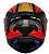 CAPACETE AXXIS DRAKEN VECTOR MATT BLACK/RED/GOLD 58/M - Imagem 3