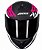CAPACETE AXXIS DRAKEN Z96 MATT BLACK/PINK 56/S - Imagem 2