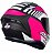 CAPACETE AXXIS DRAKEN Z96 MATT BLACK/PINK 56/S - Imagem 3
