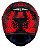 CAPACETE AXXIS EAGLE BREAKING MATT BLACK/RED 60/L - Imagem 3