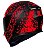 CAPACETE AXXIS EAGLE BREAKING MATT BLACK/RED 60/L - Imagem 2