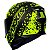 CAPACETE AXXIS EAGLE BREAKING MATT BLACK/YELLOW 60/L - Imagem 2