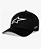 BONE ALPINESTARS AGELESS CURVE PRETO PRETO S/M EAN 8033637131191 - Imagem 1