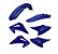 KIT PLASTICOS CRF 230 08 AZUL @@@ - Imagem 1