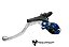 MANETE EMBREAGEM 3 PONTOS C/MANICOTO AZUL - Imagem 1