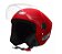 CAPACETE TORK NEW LIBERTY THREE VERMELHO 58 - Imagem 2