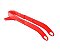 DESLIZADOR CORRENTE CRF 230/CRF 150 VERMELHO - Imagem 1
