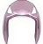 CARENAGEM FRONTAL BIZ 125 10 ROSA AGATA - Imagem 1