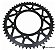 COROA SHERCO/GASGAS/HUSQVARNA 50 PRETA - Imagem 1