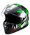 CAPACETE TEXX HAWK ALIEN VERDE PRETO 58 - Imagem 2