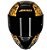 CAPACETE AXXIS EAGLE BREAKING GLOSS BLACK/GOLD 58/M - Imagem 3