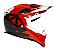 CAPACETE ASW CORE LEGACY VERMELHO PRETO BRANCO 56  EAN  7908377106048 - Imagem 2