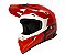 CAPACETE ASW CORE LEGACY VERMELHO PRETO BRANCO 56  EAN  7908377106048 - Imagem 1