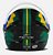 CAPACETE TORK NEW LIBERTY THREE PATRIOTA PT/VD 56 - Imagem 2