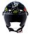 CAPACETE NORISK ORION FREE BLK/ORANGE 58/M - Imagem 2