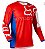 CAMISA FOX MX 180 SKEW BCO/VERM/AZUL L - Imagem 1