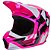 CAPACETE FOX MX V1 LUX ROSA S - Imagem 1