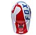 CAPACETE FOX V1 SKEW BRA_VERM_AZUL M - Imagem 4
