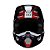 CAPACETE FOX V1 ULTRA WHT/RD/BLU M - Imagem 2