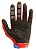LUVA FOX MX 180 SKEW BCO/VERM/AZUL M - Imagem 2