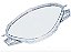 CARCAÇA PAINEL BIZ 125 05/08 SUPERIOR ACRILICO - Imagem 1