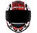 CAPACETE NORISK FF391 CASSINO ROYALE WHT 60/L - Imagem 3