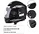 CAPACETE TORK LIBERTY FOUR NEW PRETO 60 - Imagem 3