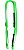 DESLIZADOR CORRENTE KXF 250/450 06/15 VERDE - Imagem 1
