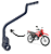 PEDAL PARTIDA XTZ 125 - Imagem 1