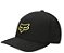 BONE FOX LIFESTYLE LEGACY FLEXFIT 16 BLK/YELLOW L/XL - Imagem 1