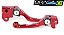 MANETE FREIO/EMBREAGEM CRF 230/CRF 250F RETRATIL VERMELHO - Imagem 1