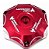 TAMPA TANQUE CRF 230/CRF 150 ALUMINIO VERMELHO - Imagem 1