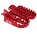 PEDALEIRA CRF 230/250F/150/TORNADO/XR 200/XRE 300/LANDER/DT 200 VERMELHA - Imagem 1