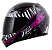 CAPACETE NORISK FF391 BEAUTY BLK/ZEBRA 56/S - Imagem 1