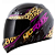 CAPACETE NORISK FF391 BEAUTY BLK/JAGUAR 56/S - Imagem 1