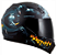CAPACETE NORISK FF391 BATMAN HERO 58/M - Imagem 2