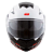 CAPACETE NORISK FF345 ROUTE MOTION WHT/BLK/RED 58/M - Imagem 3